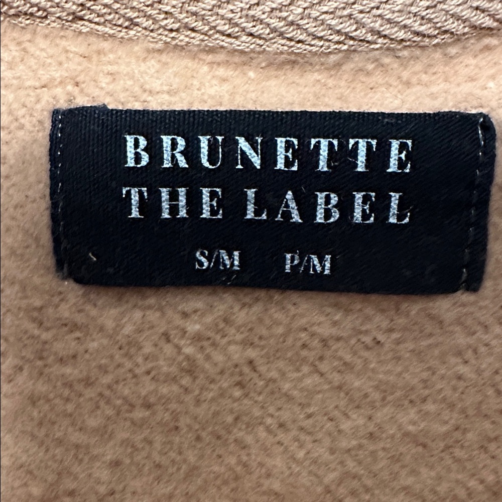 Brunette the Label "Brunette" Core Crew | Caramel, Size S/M - Picture 5 of 6